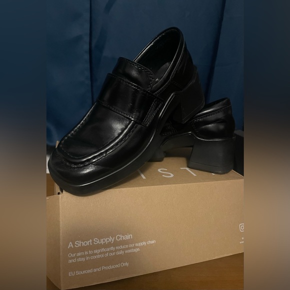 Miista Billie Black Loafers Size 7.5 US - Picture 6 of 16